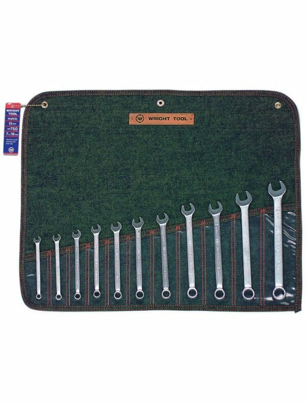 11 Piece Metric Combination Wrench Set 7 to19MM - 12 Point  WRI #750