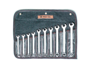 10 Piece 12 Point Metric Combination Wrench Set 10mm to 19mm WRI #751