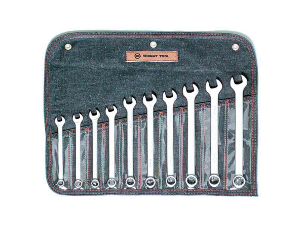 10 Piece 12 Point Metric Combination Wrench Set 10mm to 19mm WRI #751
