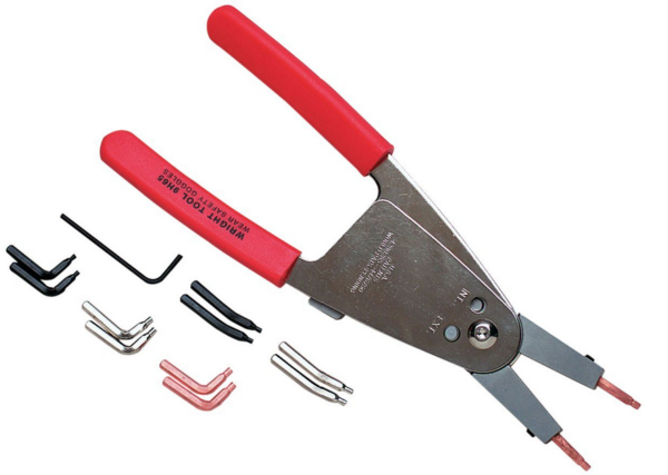 Retaining Ring Plier with Ratchet Lock Wright #9H65