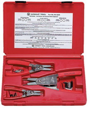 Snap Ring Plier Set - 3 pieces in a box  Wright #9H1265K