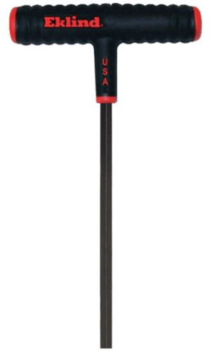 T-Handle Hex Key Wrench 9" Blade Length x 3/16" Hex -  Eklind #61912
