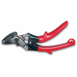 9 3/4" Offset Aviation Snips Left Cut (Red) Wright #9P6510L