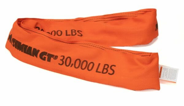 10‘ Orange 30,000 LB Endless Polyester Round Sling Made in USA STR #ERSST8-10
