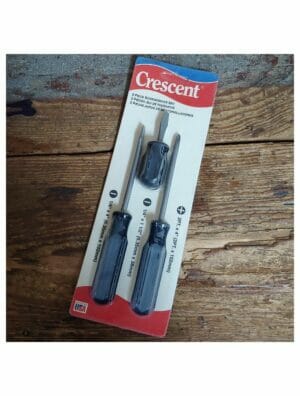 Crescent Screwdriver Set - 3 Piece - Made in USA- CRE #LCC1003