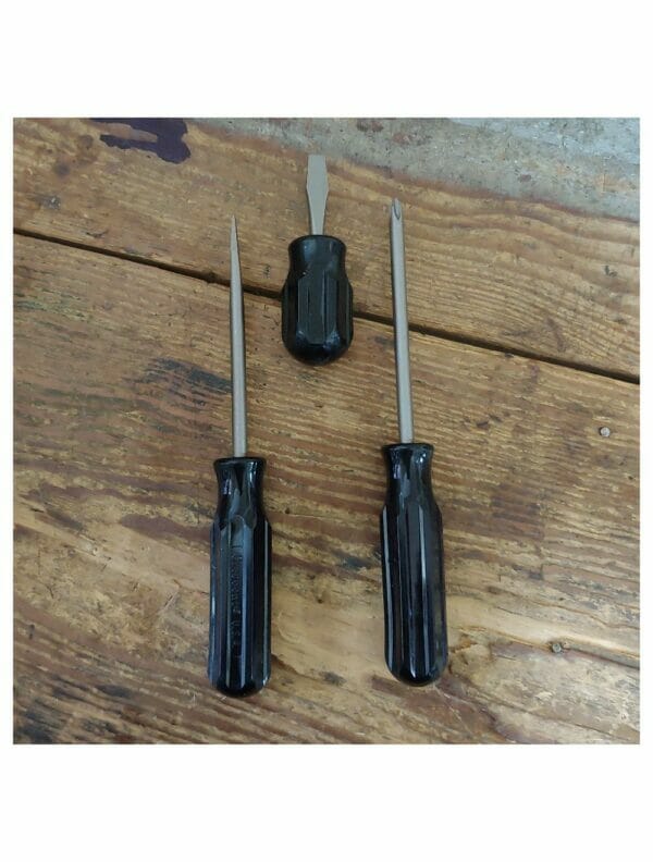 Crescent Screwdriver Set - 3 Piece - Made in USA- CRE #LCC1003 - Image 2