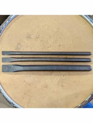 SK Brand 3-Piece Long Chisel Set (Made in USA) SK #3455CS