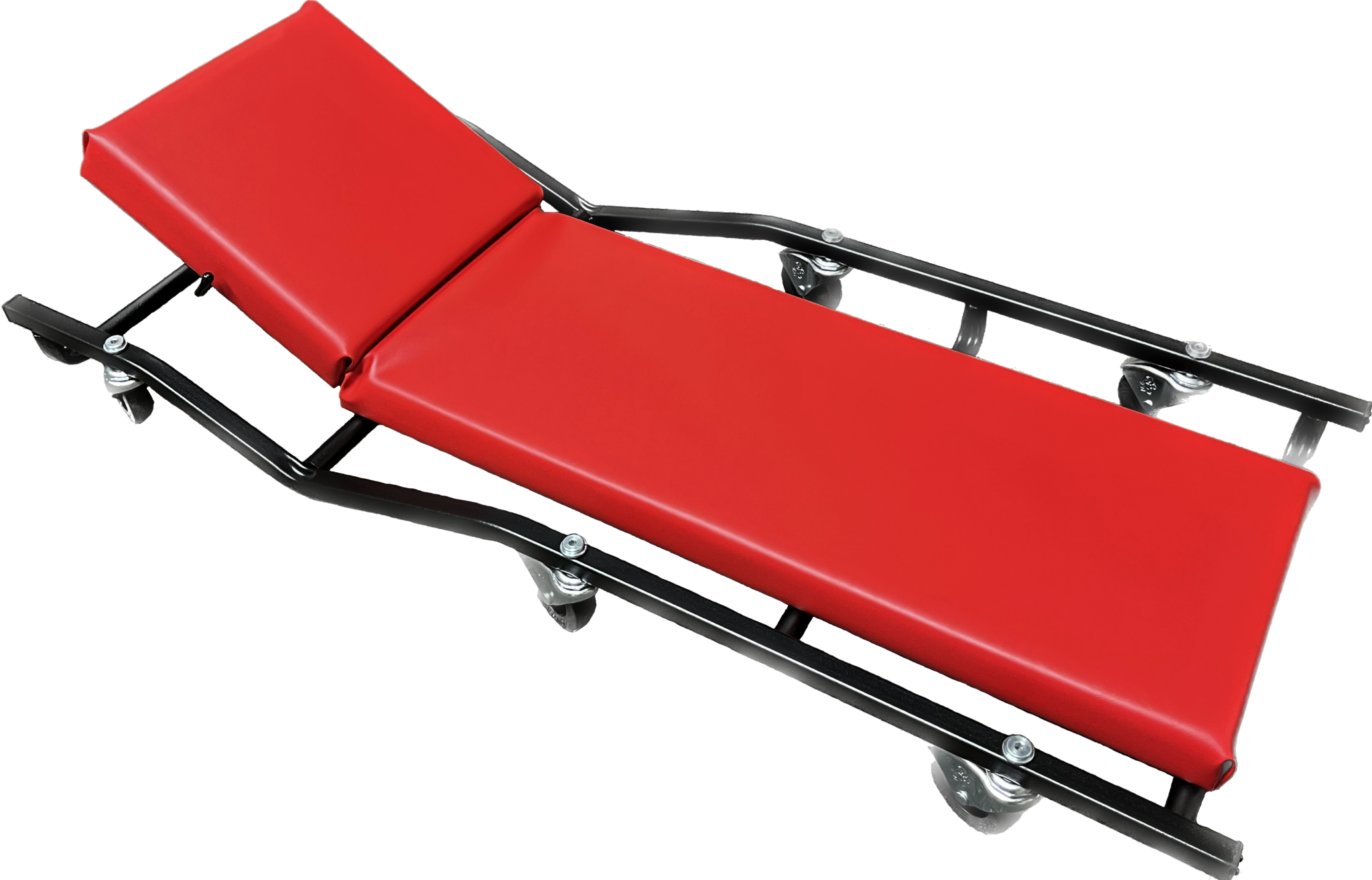 40″ Fully Padded Adjustable Headrest Creeper MTLV6ADJ Made in USA USA